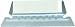 Smead Hanging Folder Poly Tab 1/5 Cut Tab, Clear, 25 Per Pack (64600)