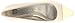 AK Anne Klein Women's Kazia Leather Ballet Flat