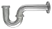 LDR 505 5041 1-1/2-Inch Heavy 17 Gauge Kitchen P-Trap, Chrome Plated Brass