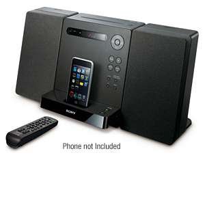 Sony Micro Hi-fi Shelf System With Built in Ipod Dock, CD Player, AM/FM Radio, Remote Control Sony Micro Hi-fi Shelf System With Built in Ipod Dock, CD Player, AM/FM Radio, Remote Control