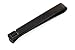 Ion plated stainless steel tie slide with cut out accent