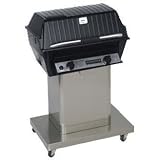 Broilmaster R3B Infrared Combination Propane Gas Grill On Stainless Cart
