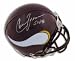 Chuck Foreman Autographed Minnesota Vikings Mini Football Helmet Inscribed with 