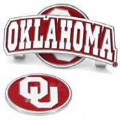 Oklahoma Sooners Hat Clip Golf Ball Marker