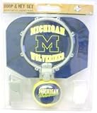 Michigan Wolverines Basketball Hoop Set