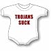 Trojans Suck Baby Ultrasoft Onesie