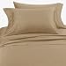Taupe Hotel Spa Collection 4 piece Sheet Set - 300 Thread Count - 100% Cotton - Queen Size