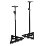Samson SAMS200 MS200 Heavy Duty Monitor Stands Pair