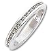 Sterling Silver 2.75mm Clear Eternity Band