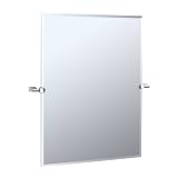 Gatco 4379S Bleu Rectangle Wall Mirror, Chrome