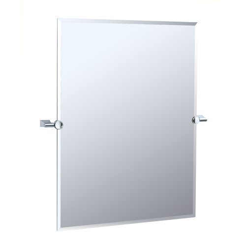 Gatco 4379S Bleu Rectangle Wall Mirror, Chrome