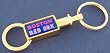 Boston Red Sox Gold Tone Valet Keychain