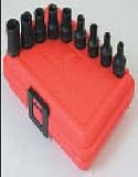 Sunex International 3670SE 9 Pc. External Torx Socket Set - E5 thru E16