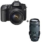 Canon EOS 50D Digital SLR Camera Body Kit, 15.1 Megapixels, Black with EF 28-135mm f/3.5-5.6 IS USM Standard Zoom Lens, & EF 70-300mm f/4-5.6 IS USM Autofocus Telephoto Zoom Lens
