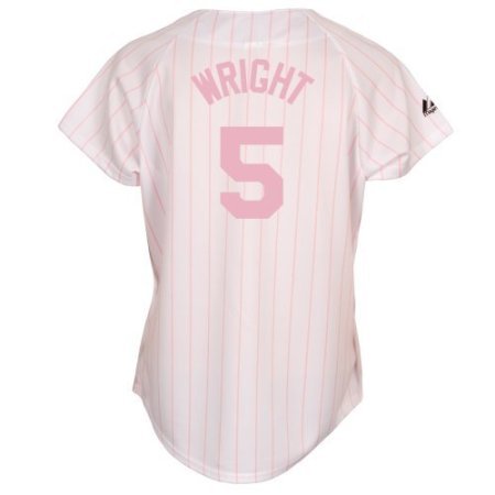 David Wright New York Mets Womens Pink Jersey