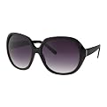 Womens' Mossimo&reg; Large Round Plastic Sunglasses - Black