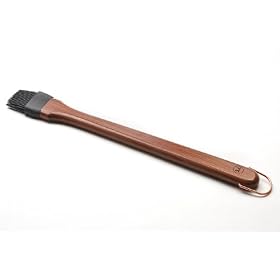 Outset QF41 Griller Basting Brush with Removable Silicone Bristles by