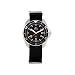 H3 OS2, Black w/Date, Orange, Black Bezel, Black Nylon Strap
