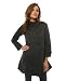 Rojas The Vicky Long Coat in Gray,Light Jackets for Women