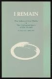 I Remain: The Letters of Lew Welch & The Correspondence of His Friends Volume Two: 1960-1971
