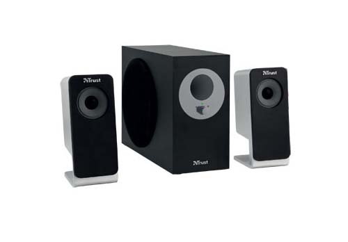 Trust SoundForce 2.1 Lautsprecher, 14 Watt RMS, schwarz / grau Preisvergleich