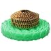 Hitachi 12343 1-1/4" X .083 Electro Gal. Ring Plastic Cap Collated Nails - 2,800 per Box