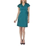 Merona® Petites Wrap Dress - Sea Echo Teal 
