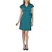 Merona® Petites Wrap Dress - Sea Echo Teal 
