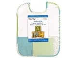 Ch.Craft Baby Bib Quilt Green and Blue Patchwork