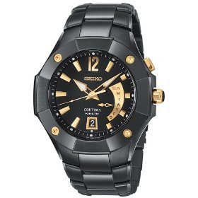 Seiko #SRN023 Men's Coutura Kinetic Retrograde Watch