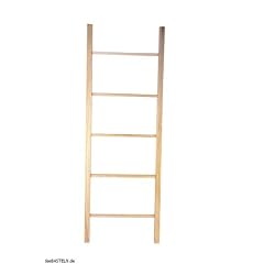 RAYHER - Holzleiter mit 5 Sprossen, 80x28 cm