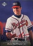 Tony Graffagnino, Greenville Braves - Braves Affiliate Autographed Card