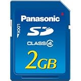 Panasonic 2GB Class4 High Speed SD Card