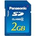 Panasonic 2GB Class4 High Speed SD Card