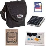Advanced Accessory Kit for Canon Powershot SD1100 / SD630 / SD750 / SD1000 / TX-1 Digital Cameras