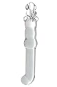 Adam & Eve e-glass Triple Pleaser Massager Dildo