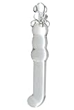 Adam & Eve e-glass Triple Pleaser Massager Dildo