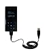 Coiled Power Hot Sync and Charge USB Data Cable w/ Tip Exchange for the Samsung Yepp YP-K5 4GB - Gomadic Brand