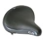 Sunlite, Cloud-9, Bicycle Suspension Cruiser Saddle, Contour Cruiser Gel, Tri-color Emerald