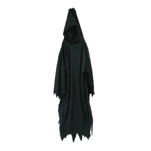 Black Hooded Robe - Medium (40 Black Hooded Robe - Medium (40