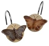 Bora Bora Butterfly Shower Curtain Hooks