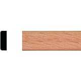 House of Fara 9559 Red Oak Screen Bead Molding (Pack of 6)