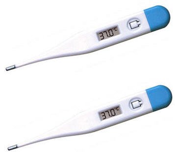 EastShore Digital Medical Thermometer , lot of 2 , Fahrenheit scale