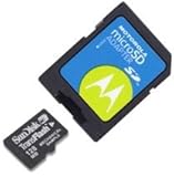 Motorola - Flash memory card ( SD adapter included ) - 128 MB - TransFlash
