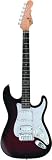 G&amp;L USA Legacy HB Electric Guitar with Red Burst color finish, Satin Finish Maple neck and Rosewood fingerboard