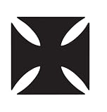 Iron Cross Car Truck Vehicle Bumper Helmet Decal Sticker Wall Art Laptop Design Skin Stickers
