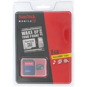 MicroSDHC 8GB Memory For Blackberry 8220 9500 9530 9000 HTC G1 Touch PRO Diamond Fuze XV6900 LG VX9700 VX8610 CT810 LX600 Motorola ZN4 ZN5 VU30 QA30 Nokia 6650 E71 E90 N81 N95 Samsung A777 A867 i770 i910 M540 M800 T919 U810