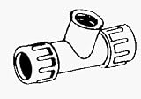 B and K Industries 162-105 1-Inch PVC Compression Tees