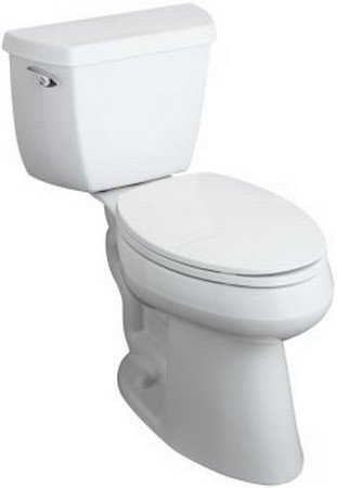 Buy Kohler Wellworth K-3438-0 Bathroom Elongated Toilets White (Kohler Toilets, Plumbing, Toilets & Bidets, Toilets)