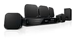 Philips HTS 3270 5.1 Heimkinosystem (HDMI, Upscaler 1080p, DivX Ultra-zertifiziert, 420 Watt, USB 2.0) schwarz